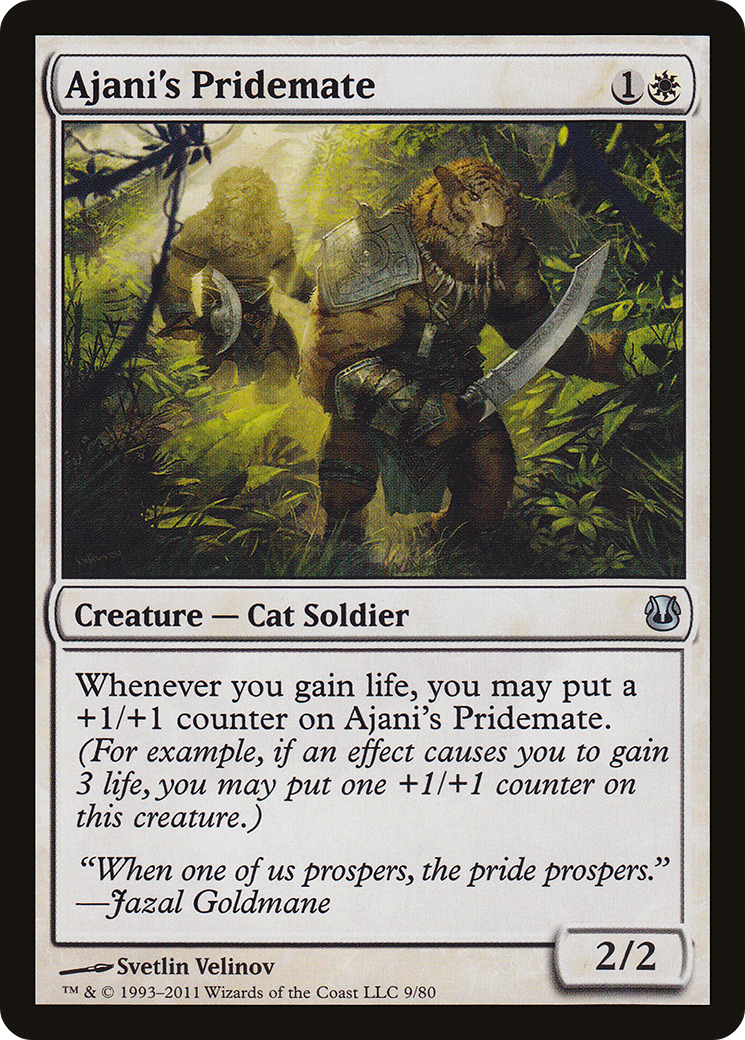 Ajani's Pridemate [Duel Decks: Ajani vs. Nicol Bolas] - The Mythic Store | 24h Order Processing