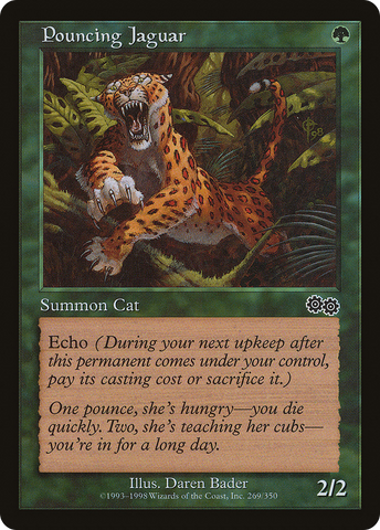 Pouncing Jaguar [Urza's Saga] - The Mythic Store | 24h Order Processing