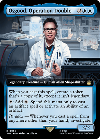 Osgood, Operation Double (Extended Art) (Surge Foil) [Doctor Who] - The Mythic Store | 24h Order Processing