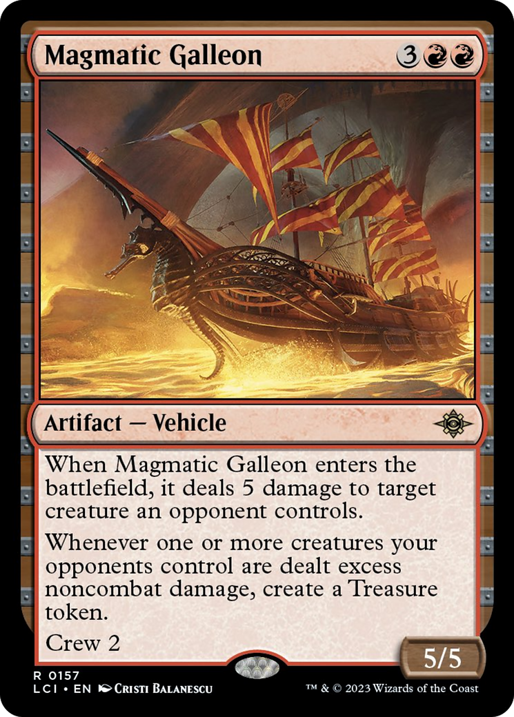 Magmatic Galleon [The Lost Caverns of Ixalan] - The Mythic Store | 24h Order Processing