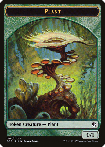 Plant Token [Duel Decks: Zendikar vs. Eldrazi] - The Mythic Store | 24h Order Processing