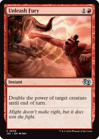 Unleash Fury [Foundations Jumpstart] - The Mythic Store | 24h Order Processing