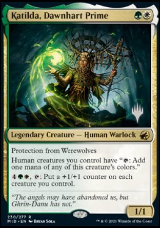 Katilda, Dawnhart Prime (Promo Pack) [Innistrad: Midnight Hunt Promos] - The Mythic Store | 24h Order Processing