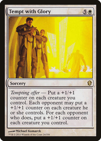 Tempt with Glory [Commander 2013] - The Mythic Store | 24h Order Processing