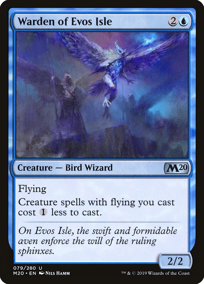 Warden of Evos Isle [Core Set 2020] - The Mythic Store | 24h Order Processing