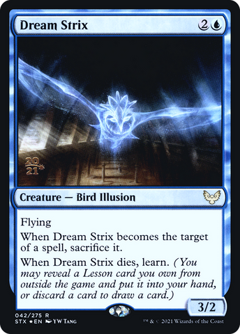 Dream Strix [Strixhaven: School of Mages Prerelease Promos] - The Mythic Store | 24h Order Processing