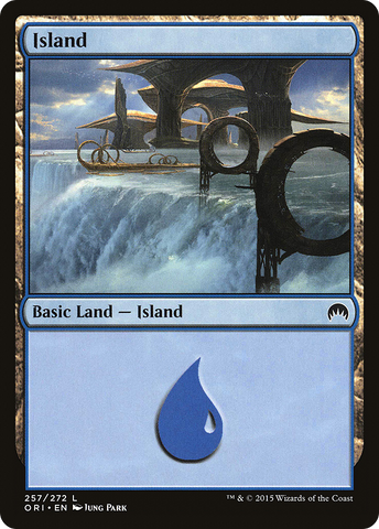 Island (257) [Magic Origins] - The Mythic Store | 24h Order Processing