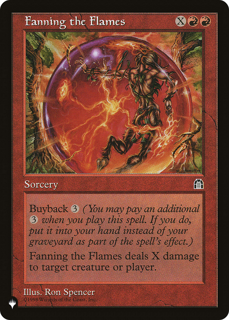 Fanning the Flames [The List] - The Mythic Store | 24h Order Processing
