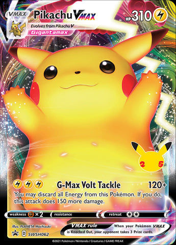 Pikachu VMAX (SWSH062) (Celebrations) [Sword & Shield: Black Star Promos] - The Mythic Store | 24h Order Processing
