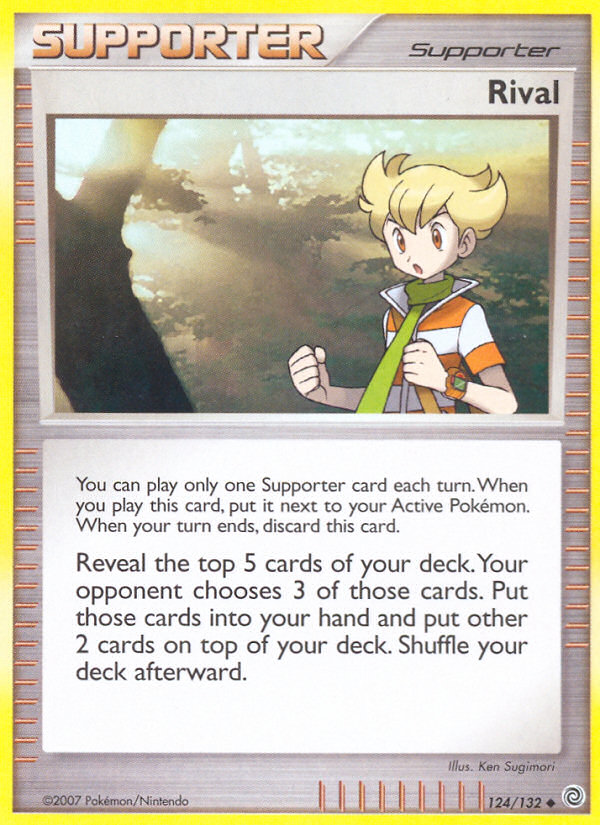 Rival (124/132) [Diamond & Pearl: Secret Wonders] - The Mythic Store | 24h Order Processing