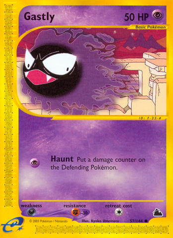 Gastly (57/144) [Skyridge] - The Mythic Store | 24h Order Processing