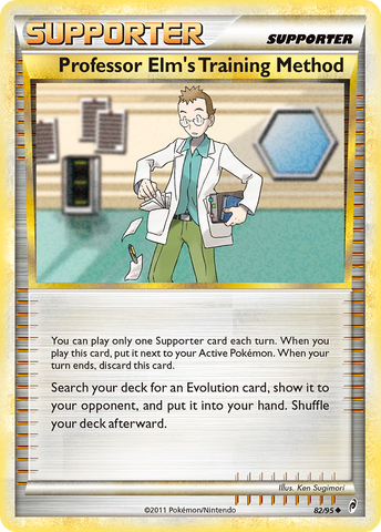 Professor Elm's Training Method (82/95) [HeartGold & SoulSilver: Call of Legends] - The Mythic Store | 24h Order Processing