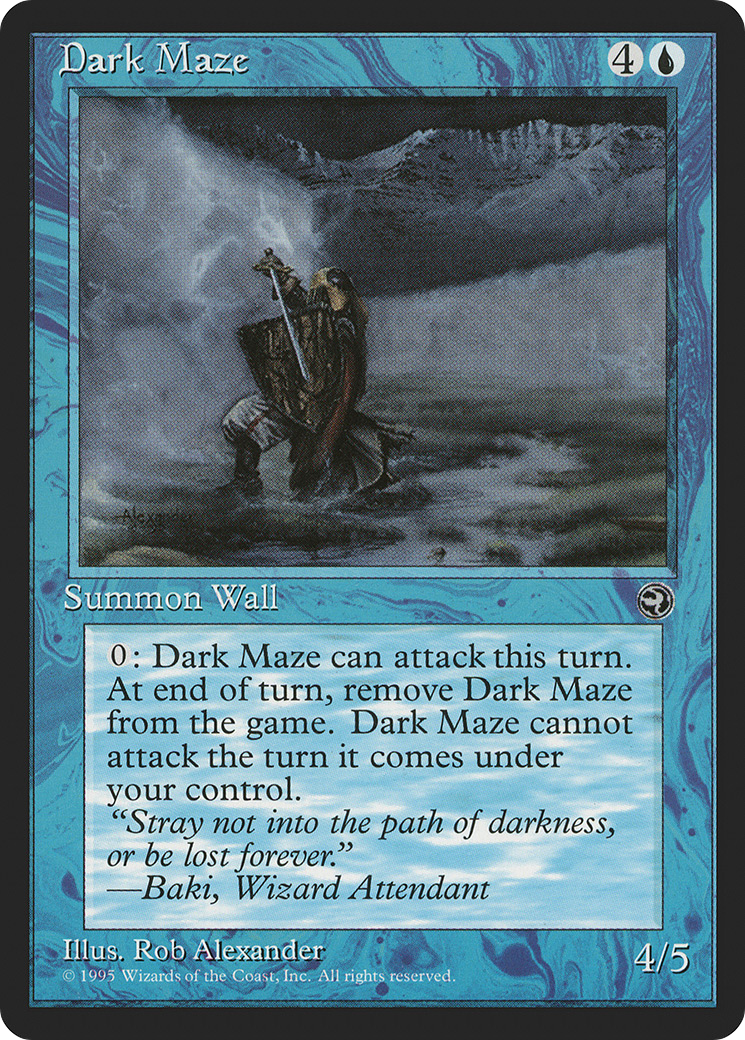 Dark Maze (Baki Flavor Text) [Homelands] - The Mythic Store | 24h Order Processing