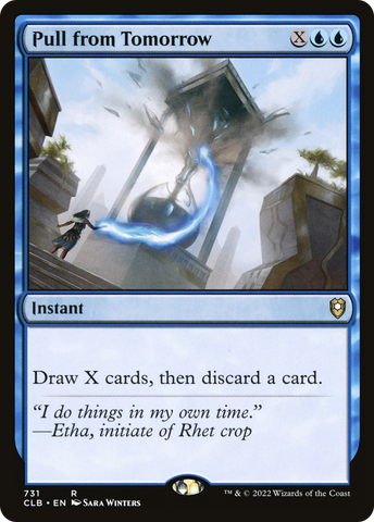 Pull from Tomorrow [Commander Legends: Battle for Baldur's Gate] - The Mythic Store | 24h Order Processing