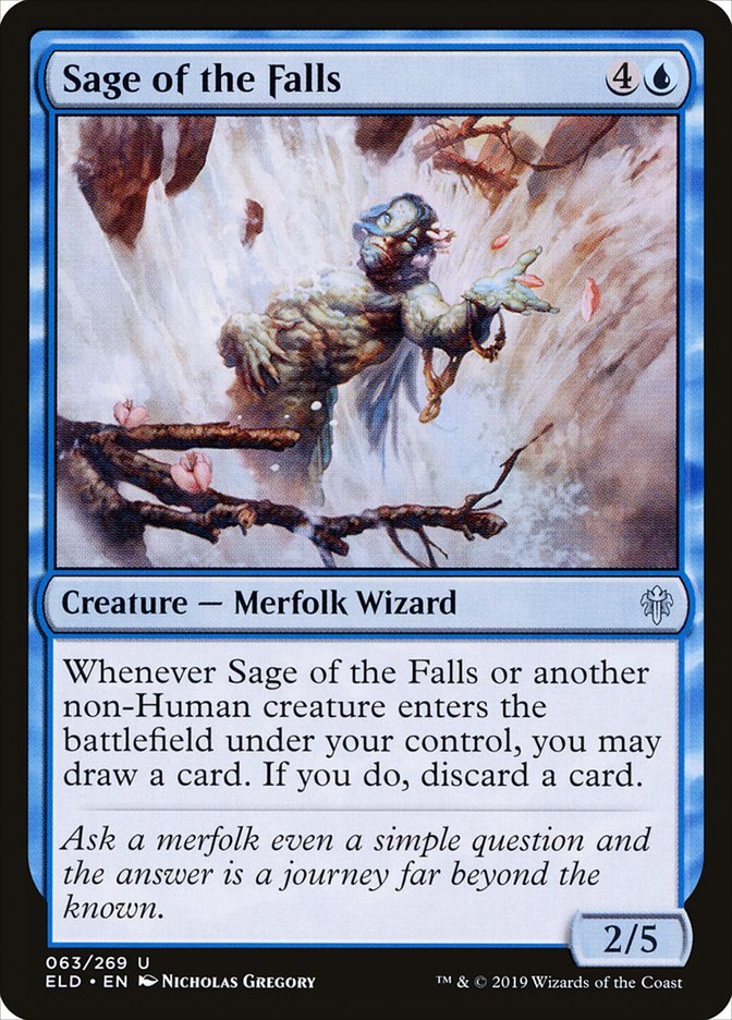 Sage of the Falls [Throne of Eldraine] - The Mythic Store | 24h Order Processing