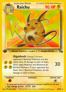 Raichu (29/62) [Fossil 1st Edition] - The Mythic Store | 24h Order Processing
