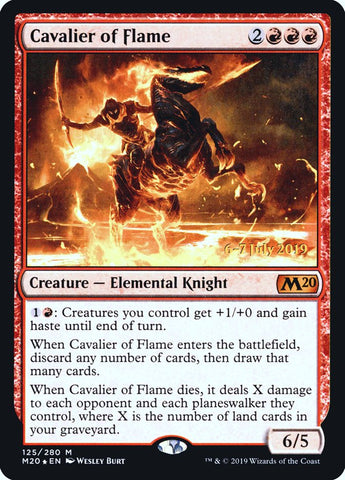 Cavalier of Flame [Core Set 2020 Prerelease Promos] - The Mythic Store | 24h Order Processing