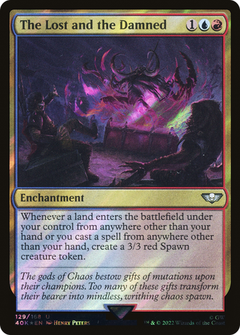 The Lost and the Damned (Surge Foil) [Warhammer 40,000] - The Mythic Store | 24h Order Processing