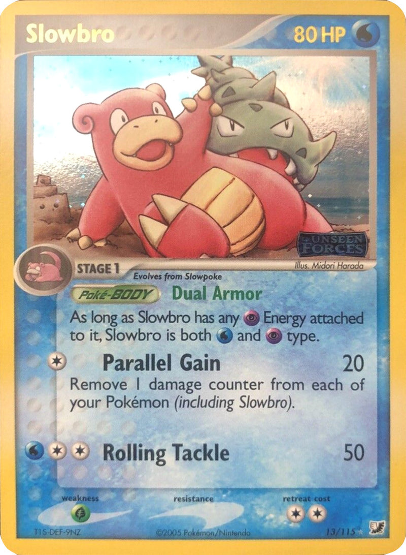 Slowbro (13/115) (Stamped) [EX: Unseen Forces] - The Mythic Store | 24h Order Processing