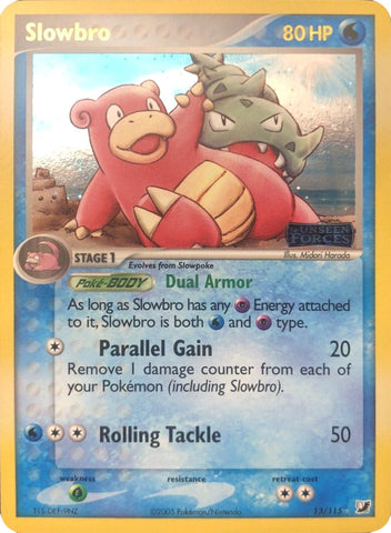 Slowbro (13/115) (Stamped) [EX: Unseen Forces] - The Mythic Store | 24h Order Processing