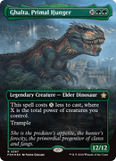 Ghalta, Primal Hunger (Borderless) (Mana Foil) [Foundations] - The Mythic Store | 24h Order Processing