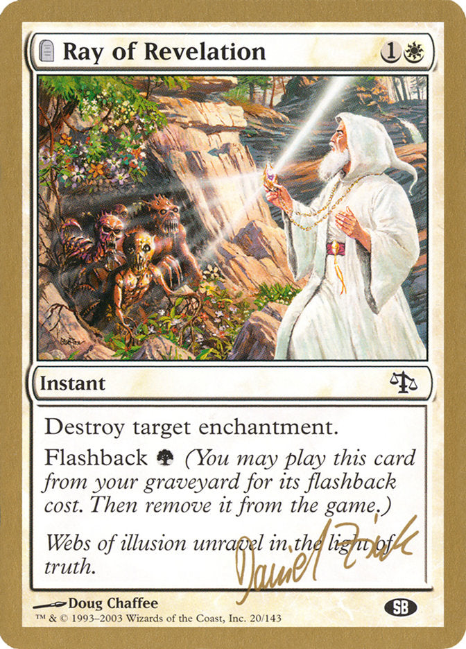 Ray of Revelation (Daniel Zink) (SB) [World Championship Decks 2003] - The Mythic Store | 24h Order Processing
