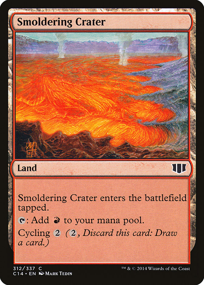 Smoldering Crater [Commander 2014] - The Mythic Store | 24h Order Processing