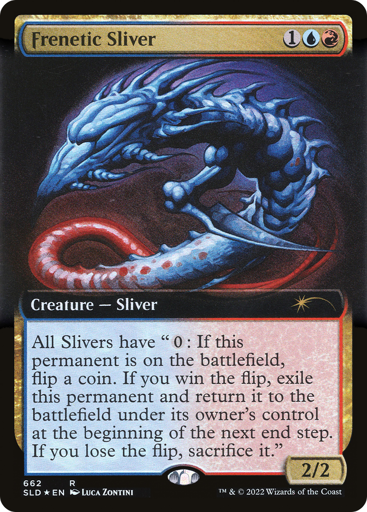 Frenetic Sliver (Extended Art) [Secret Lair Drop Promos] - The Mythic Store | 24h Order Processing