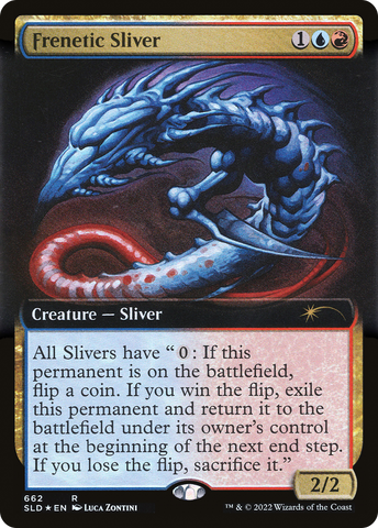 Frenetic Sliver (Extended Art) [Secret Lair Drop Promos] - The Mythic Store | 24h Order Processing
