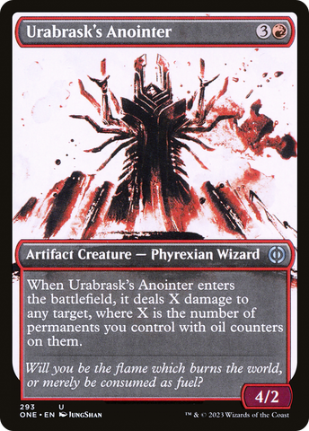 Urabrask's Anointer (Showcase Ichor) [Phyrexia: All Will Be One] - The Mythic Store | 24h Order Processing