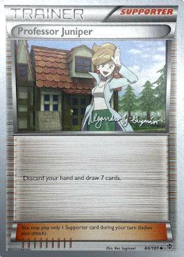 Professor Juniper (84/101) (Primal Groudon - Alejandro Ng-Guzman) [World Championships 2015] - The Mythic Store | 24h Order Processing