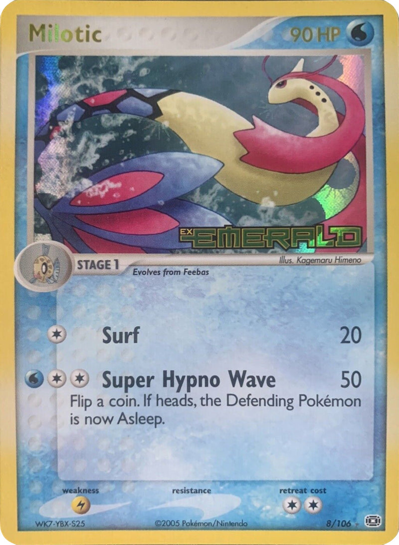 Milotic (8/106) (Stamped) [EX: Emerald] - The Mythic Store | 24h Order Processing
