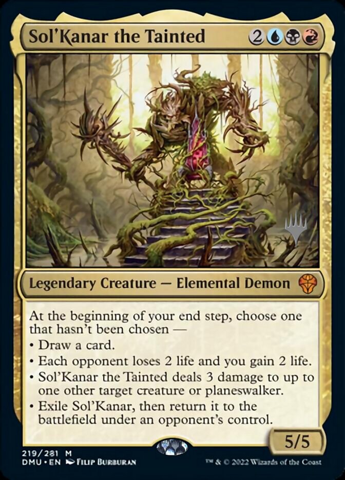 Sol'Kanar the Tainted (Promo Pack) [Dominaria United Promos] - The Mythic Store | 24h Order Processing