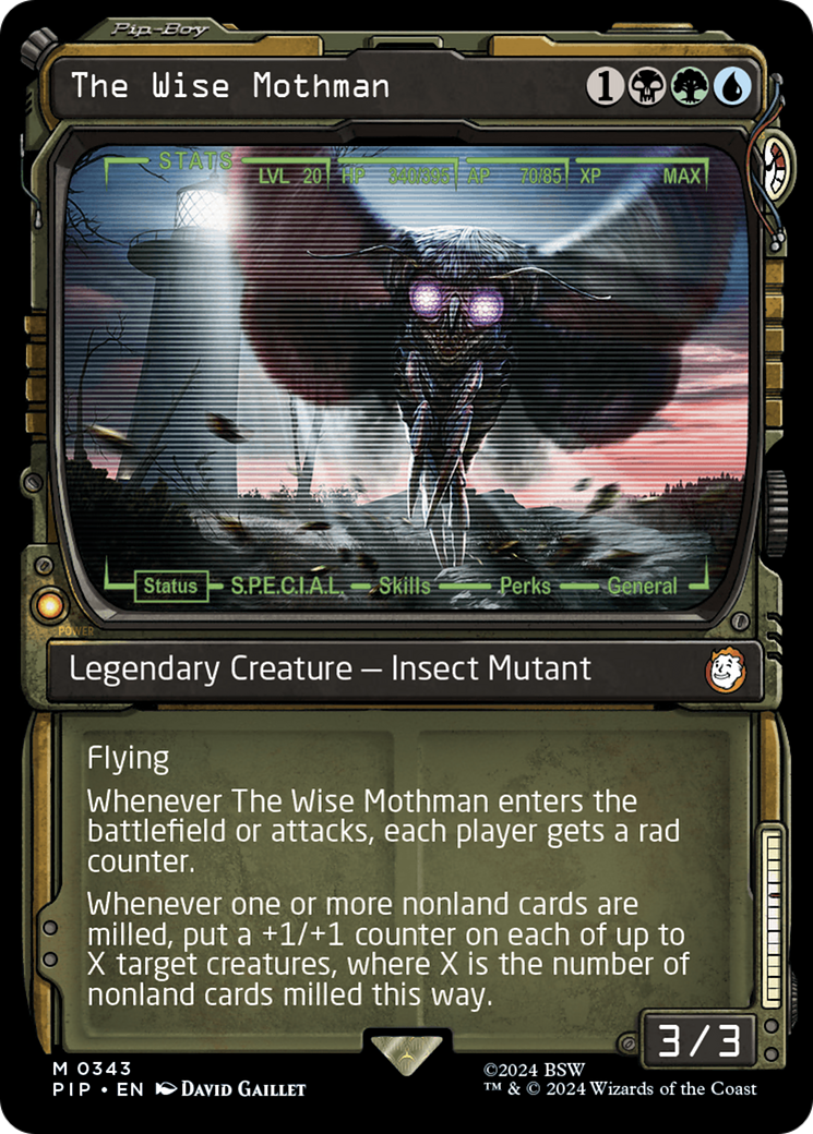 The Wise Mothman (Showcase) [Fallout] - The Mythic Store | 24h Order Processing