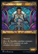 Aron, Benalia's Ruin (Showcase Textured) [Dominaria United] - The Mythic Store | 24h Order Processing