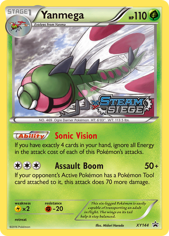 Yanmega (XY144) [XY: Black Star Promos] - The Mythic Store | 24h Order Processing
