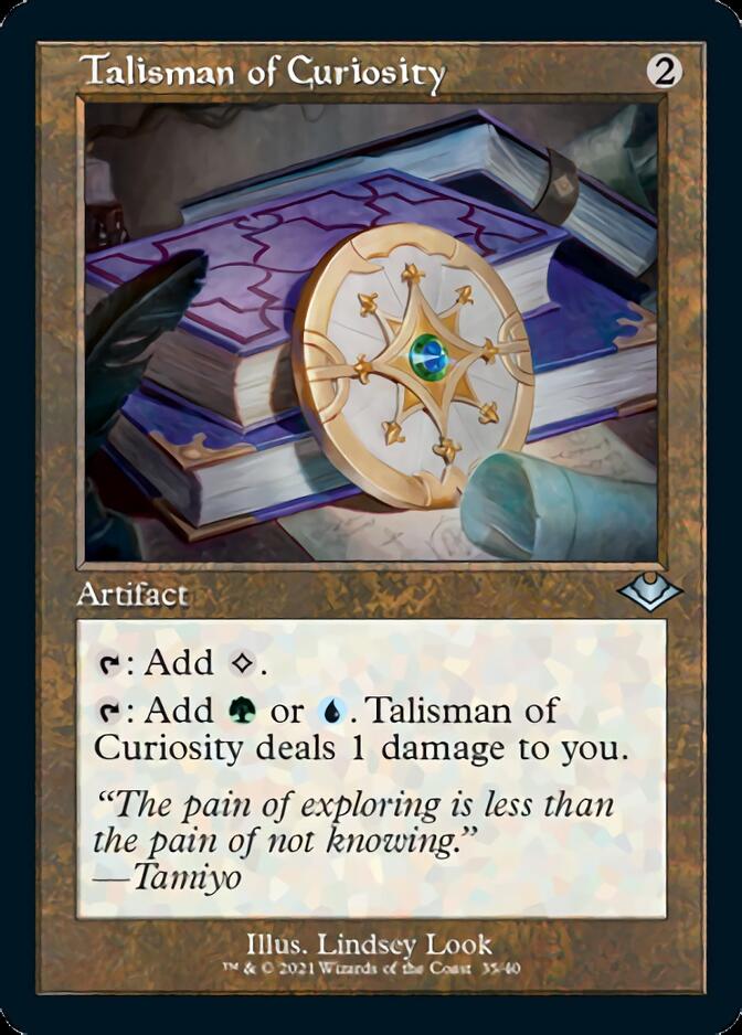 Talisman of Curiosity (Retro Foil Etched) [Modern Horizons] - The Mythic Store | 24h Order Processing