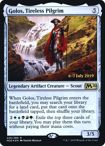 Golos, Tireless Pilgrim [Core Set 2020 Prerelease Promos] - The Mythic Store | 24h Order Processing