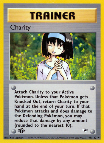 Charity (99/132) [Gym Heroes 1st Edition] - The Mythic Store | 24h Order Processing