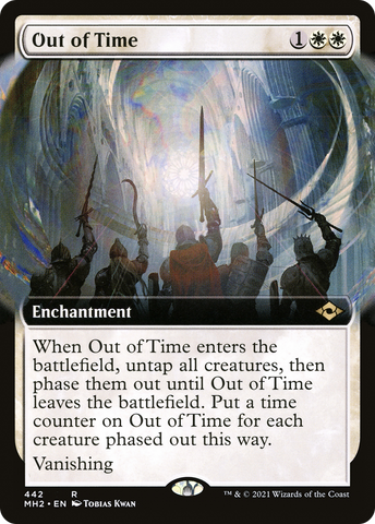 Out of Time (Extended Art) [Modern Horizons 2] - The Mythic Store | 24h Order Processing