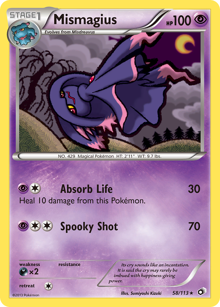 Mismagius (58/113) [Black & White: Legendary Treasures] - The Mythic Store | 24h Order Processing