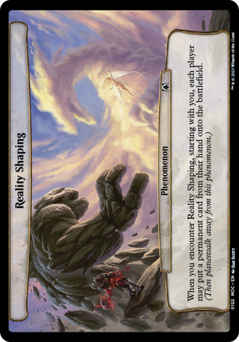 Reality Shaping [March of the Machine Commander] - The Mythic Store | 24h Order Processing