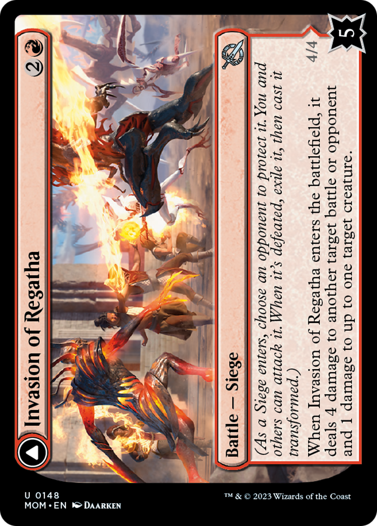 Invasion of Regatha // Disciples of the Inferno [March of the Machine] - The Mythic Store | 24h Order Processing
