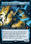 Donal, Herald of Wings (Extended Art) [Innistrad: Crimson Vow Commander] - The Mythic Store | 24h Order Processing