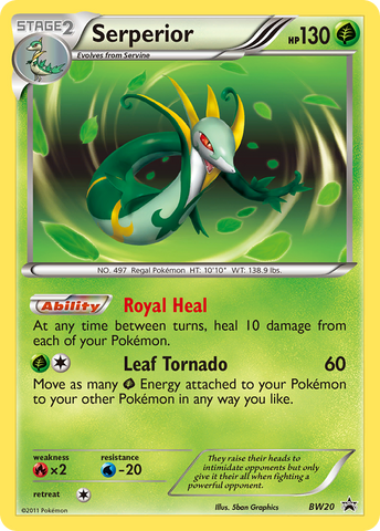 Serperior (BW20) [Black & White: Black Star Promos] - The Mythic Store | 24h Order Processing