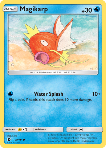 Magikarp (19/70) [Sun & Moon: Dragon Majesty] - The Mythic Store | 24h Order Processing