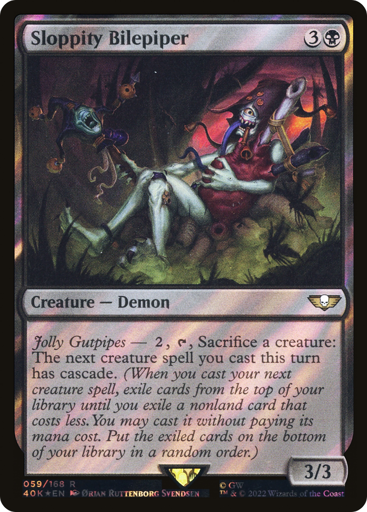 Sloppity Bilepiper (Surge Foil) [Warhammer 40,000] - The Mythic Store | 24h Order Processing