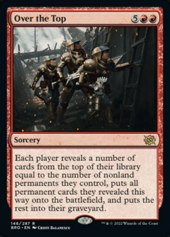 Over the Top [The Brothers' War] - The Mythic Store | 24h Order Processing