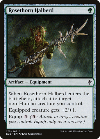 Rosethorn Halberd [Throne of Eldraine] - The Mythic Store | 24h Order Processing