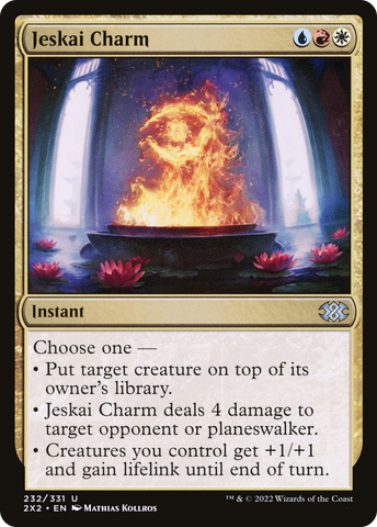 Jeskai Charm [Double Masters 2022] - The Mythic Store | 24h Order Processing